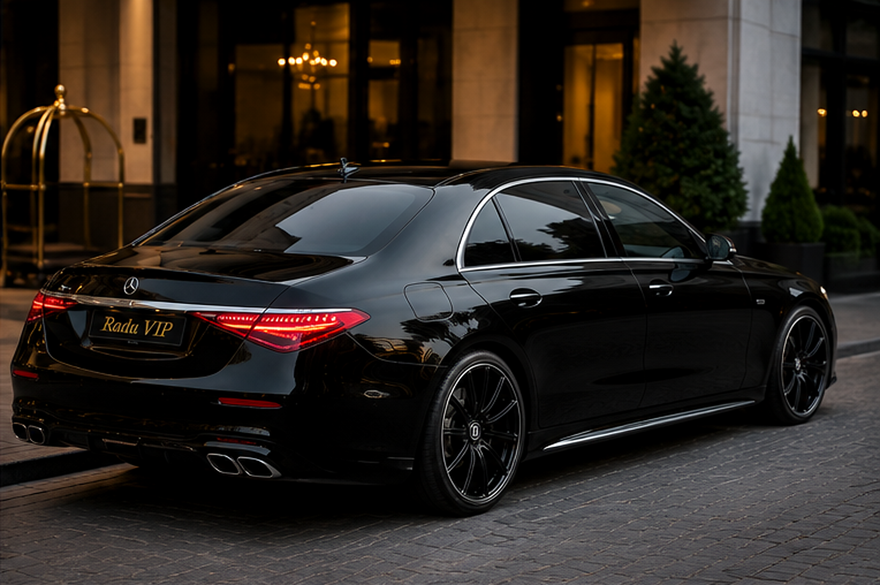 Mercedes-Benz S-Class S500 Long Brabus - Rear Profile