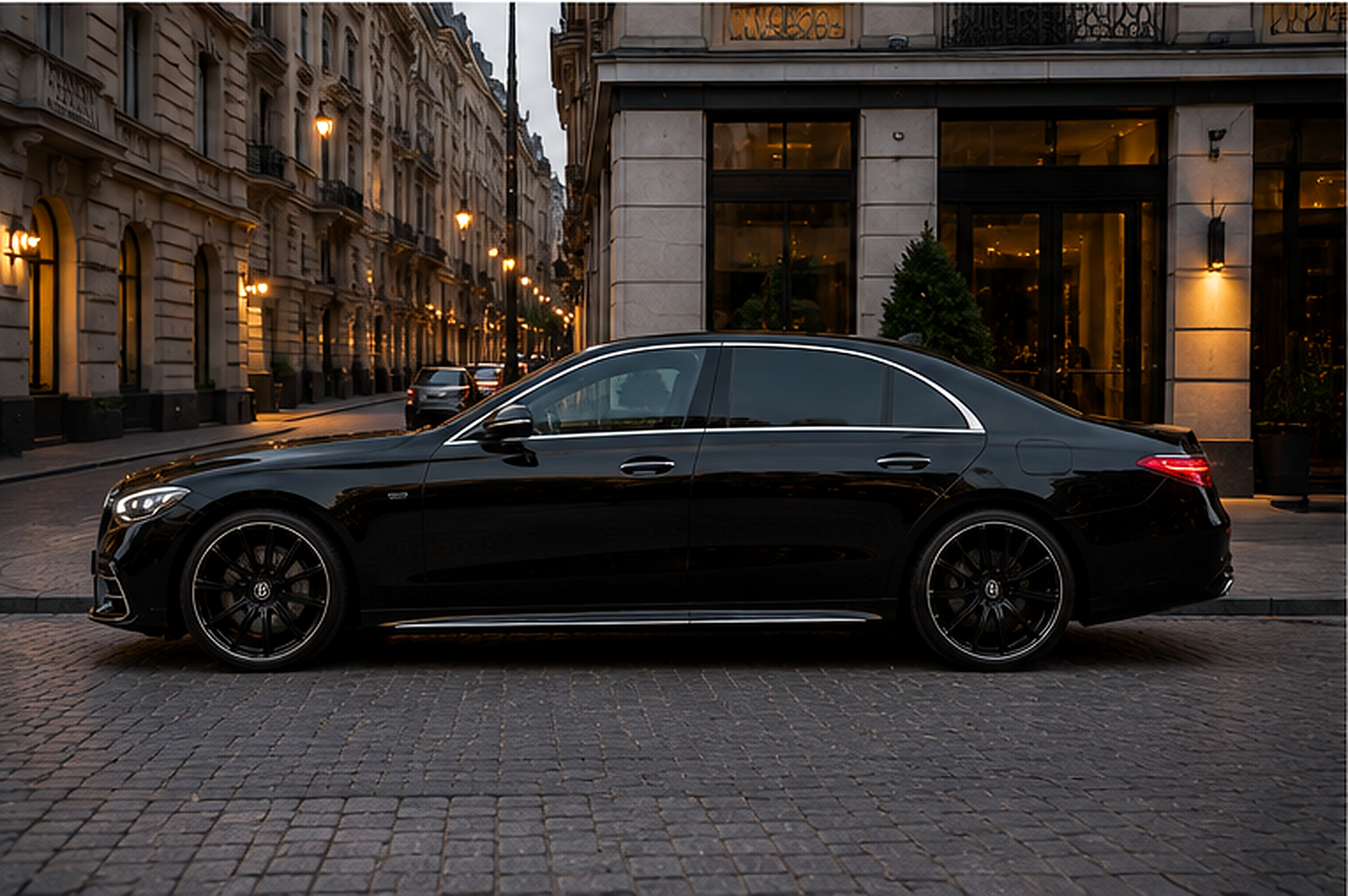 Mercedes-Benz S-Class S500 Long - Side Profile