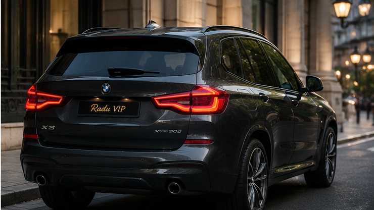 BMW X3 G01 xDrive - Rear Profile & M Sport Exhaust