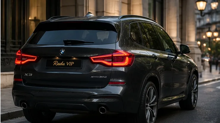 BMW X3 G01 xDrive - Rear Profile & M Sport Exhaust